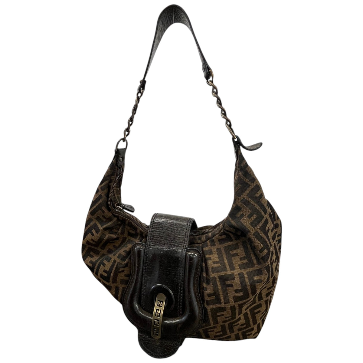 Women's Tobacco Zucca Borsa B Hobo Handbag Brown - Photo 4