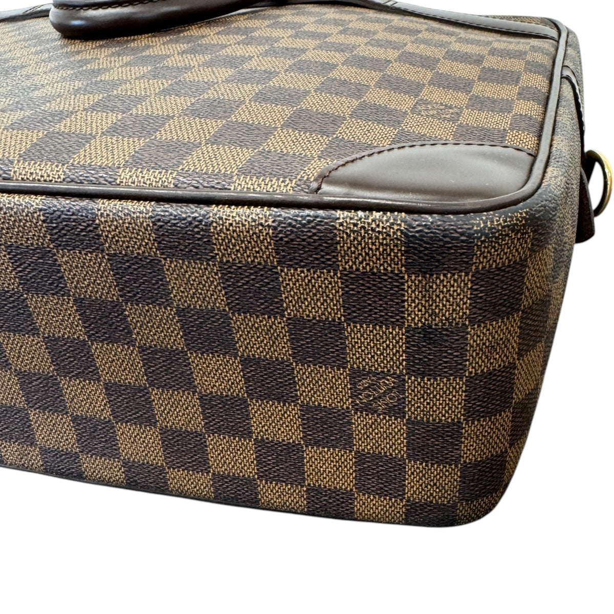 Men's Damier Ebene Porte-Documents Voyage GM Briefcase Brown - Photo 7