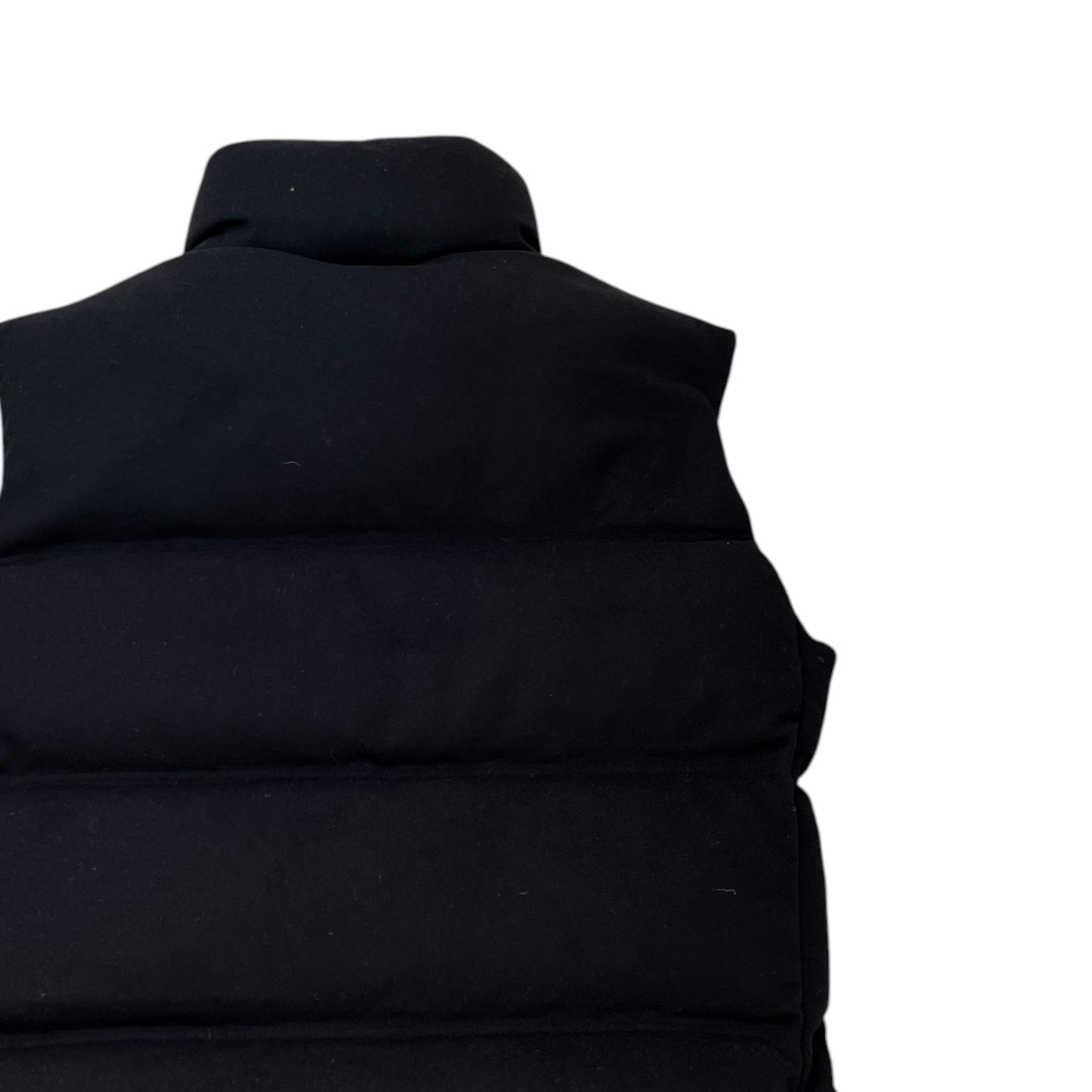 Men's Plaque Logo Gilet Black Size S - Photo 4