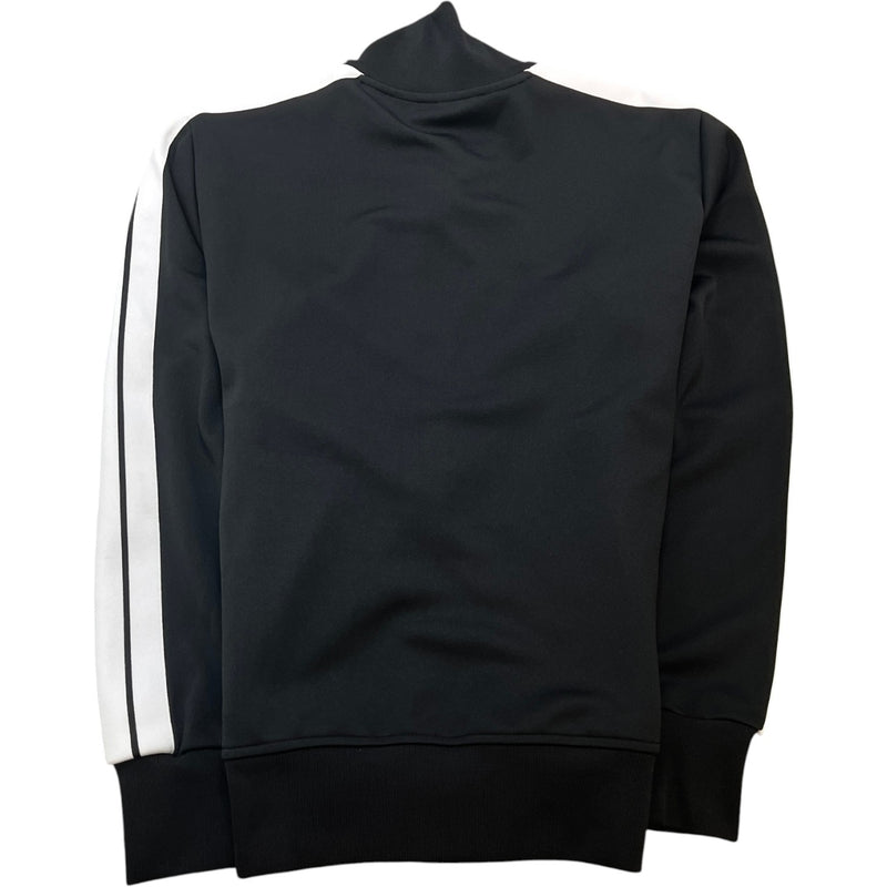 Men's Stripe Logo Track Jacket Black Size XL