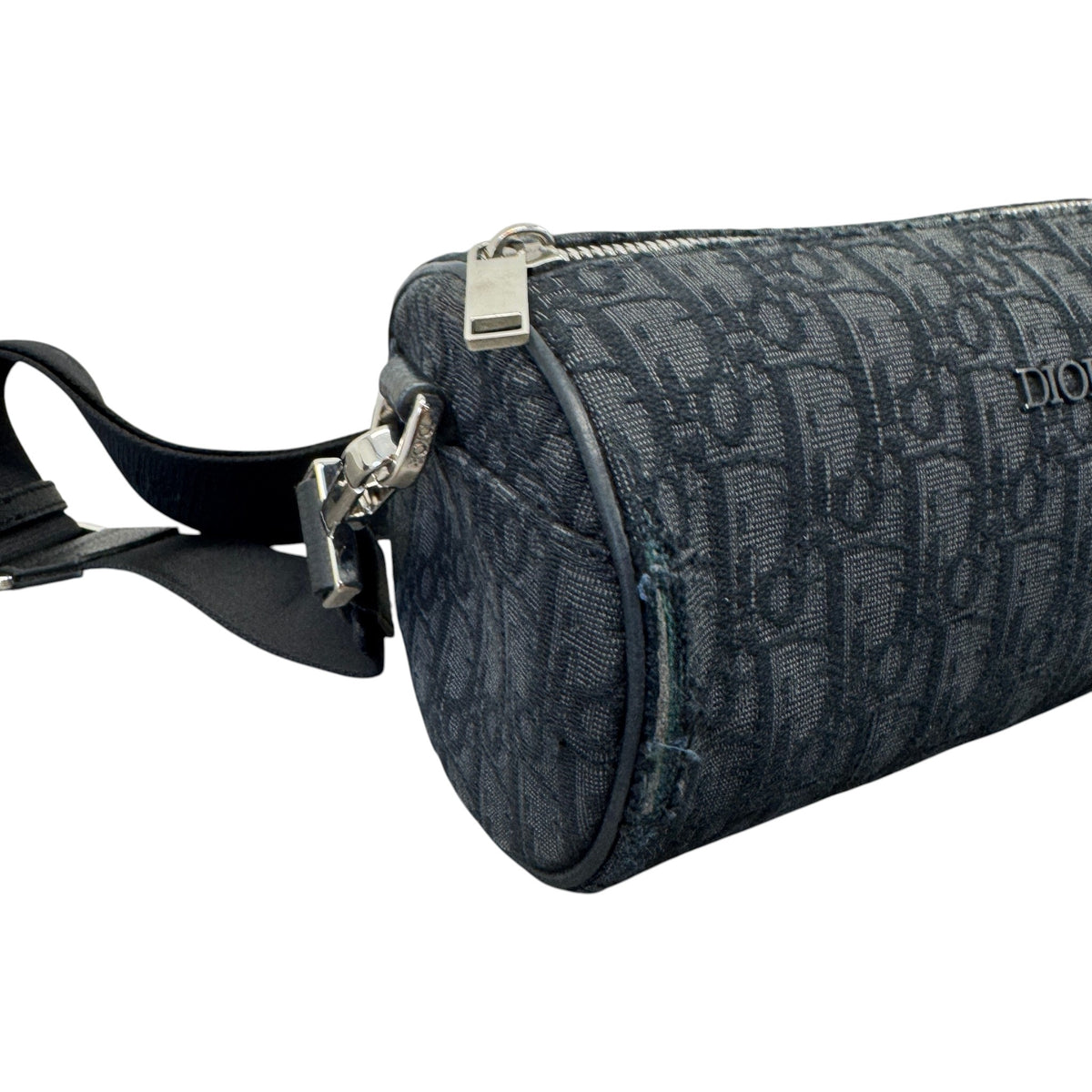 Men's Oblique Messenger Bag Black - Photo 4