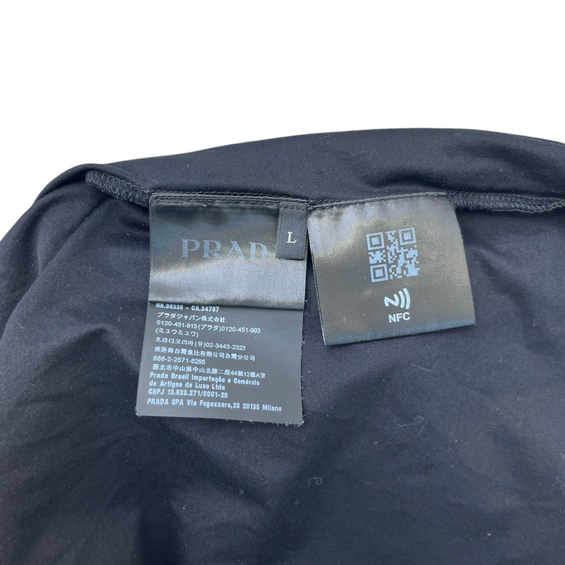 Men's Re-Nylon Pocket Logo T-Shirt Black Size L