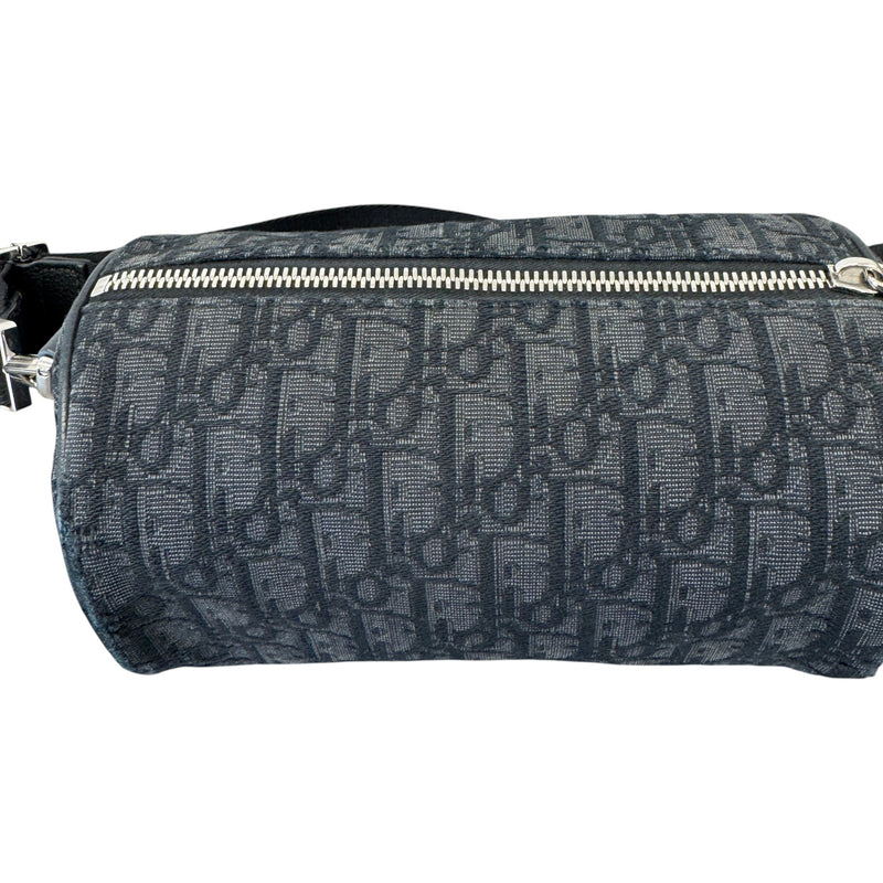 Men's Oblique Messenger Bag Black