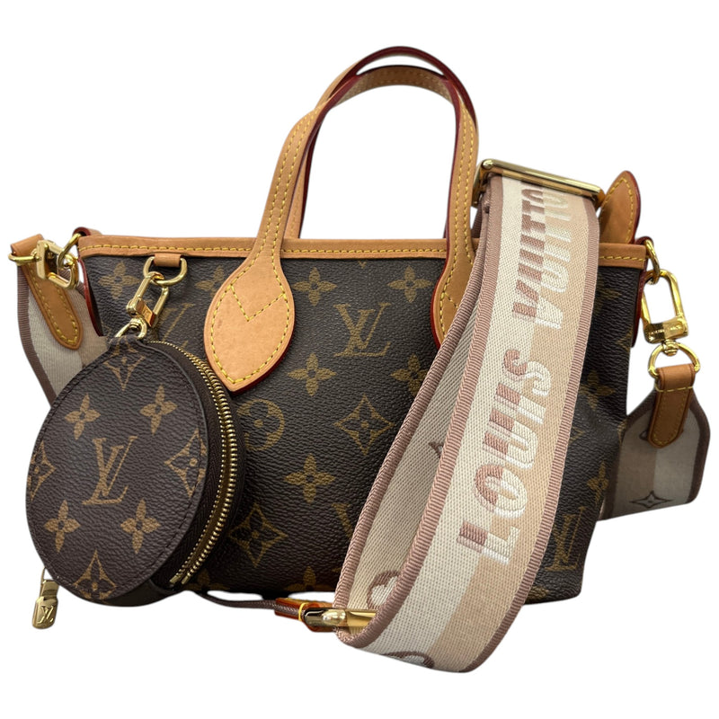 Women's Monogram Neverfull BB Crossbody Bag Brown
