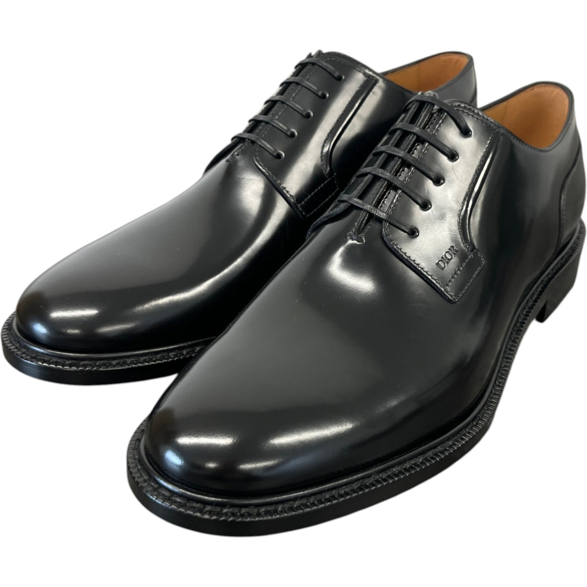 Men's Timeless Derby Loafers Black Size UK 9 / EU 43 - Photo 9