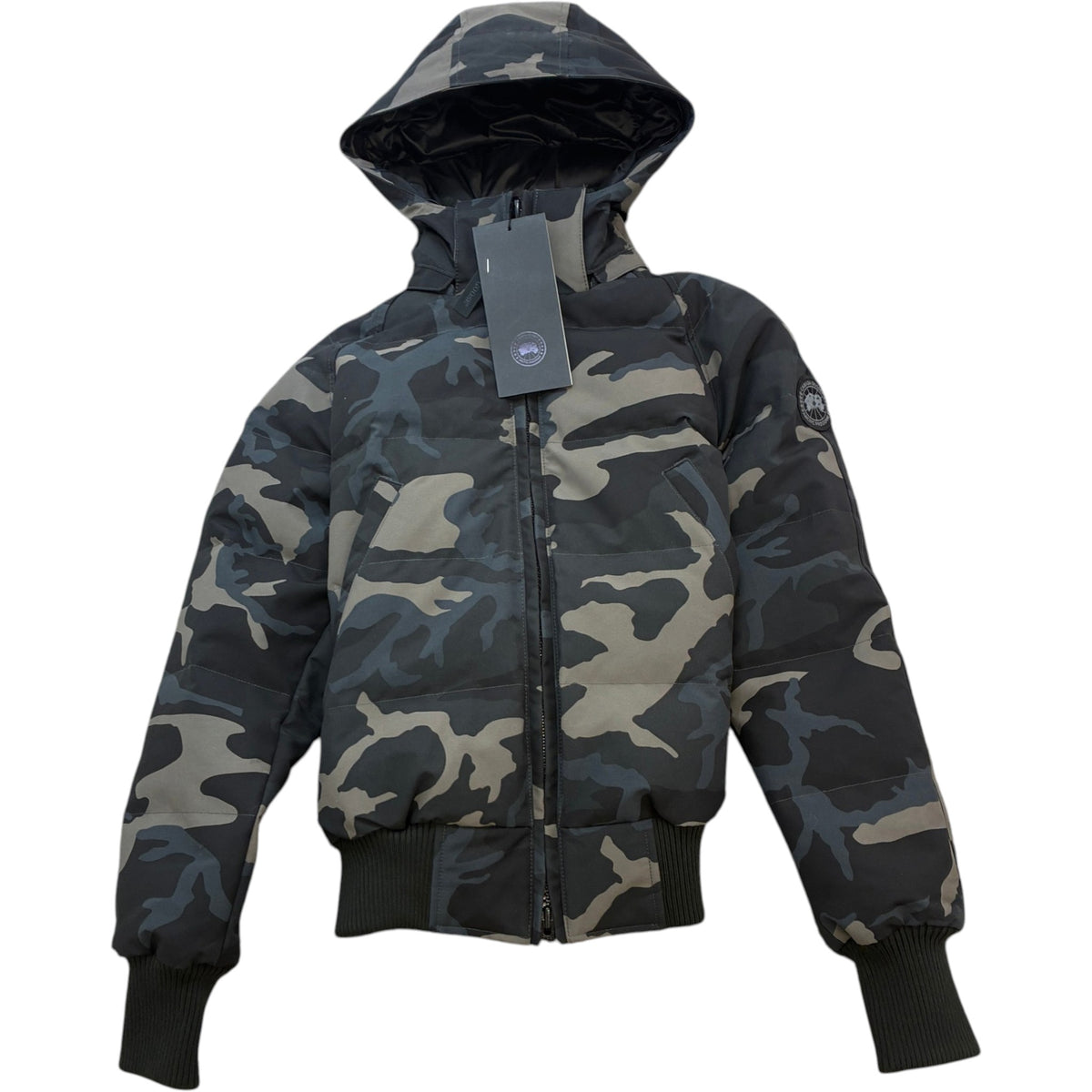 Men's Savona Bomber Down Jacket Black Size S - Photo 1