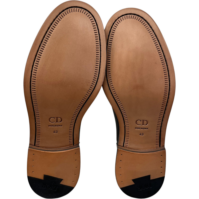 Men's Timeless Derby Loafers Black Size UK 9 / EU 43