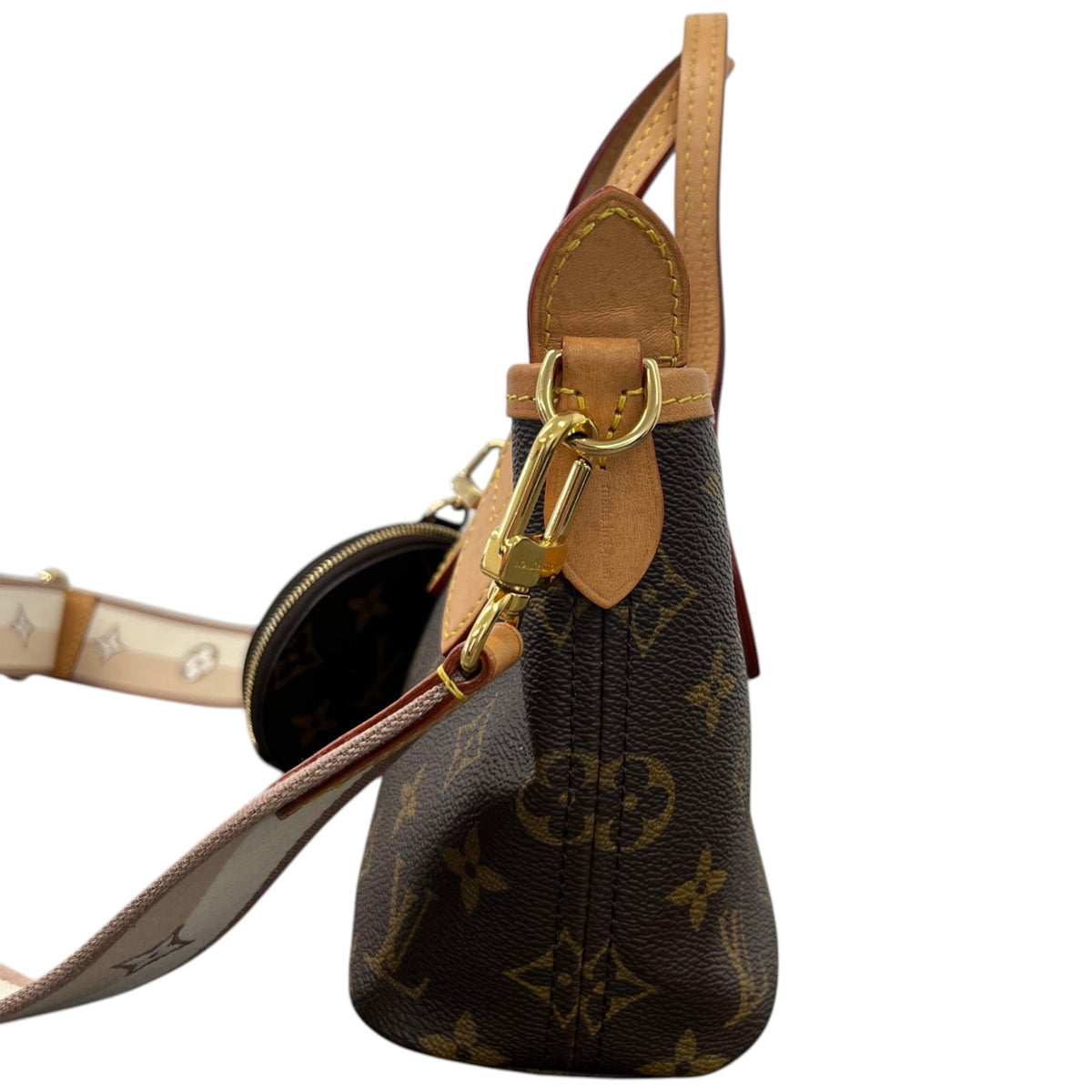 Women's Monogram Neverfull BB Crossbody Bag Brown - Photo 6
