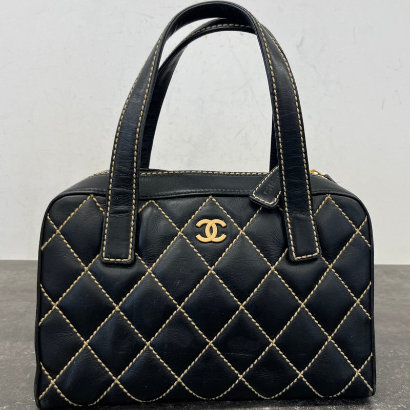 Women's Wild Stitch Bowler Bag Black