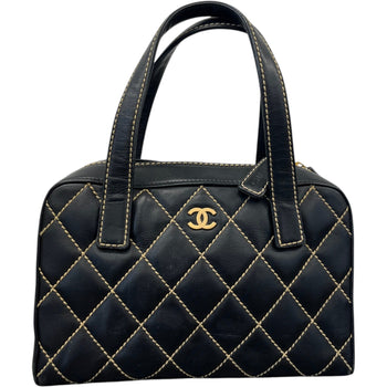 Women's Wild Stitch Bowler Bag Black