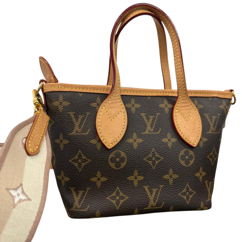 Women's Monogram Neverfull BB Crossbody Bag Brown