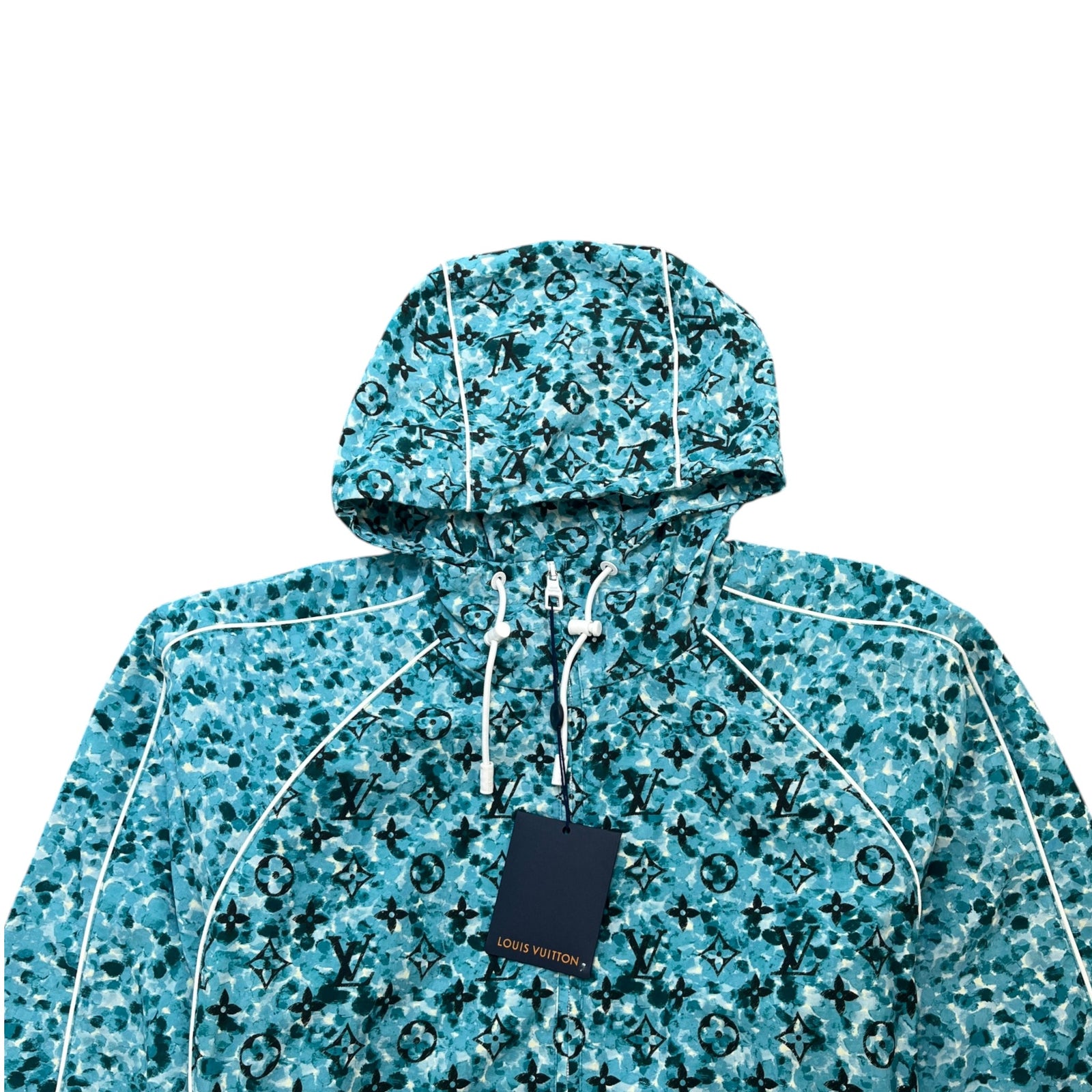 Men's Monogram Pointillism Windbreaker Blue Size IT 48 / M - Photo 6