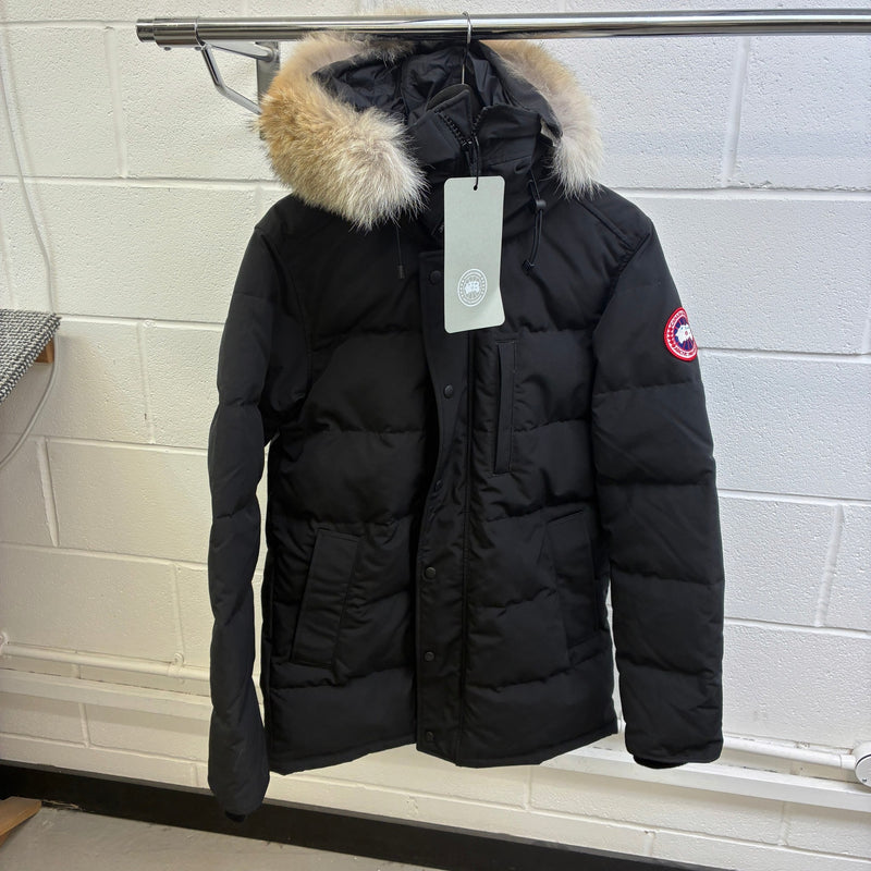 Men's Carson Parka Down Jacket Black Size M
