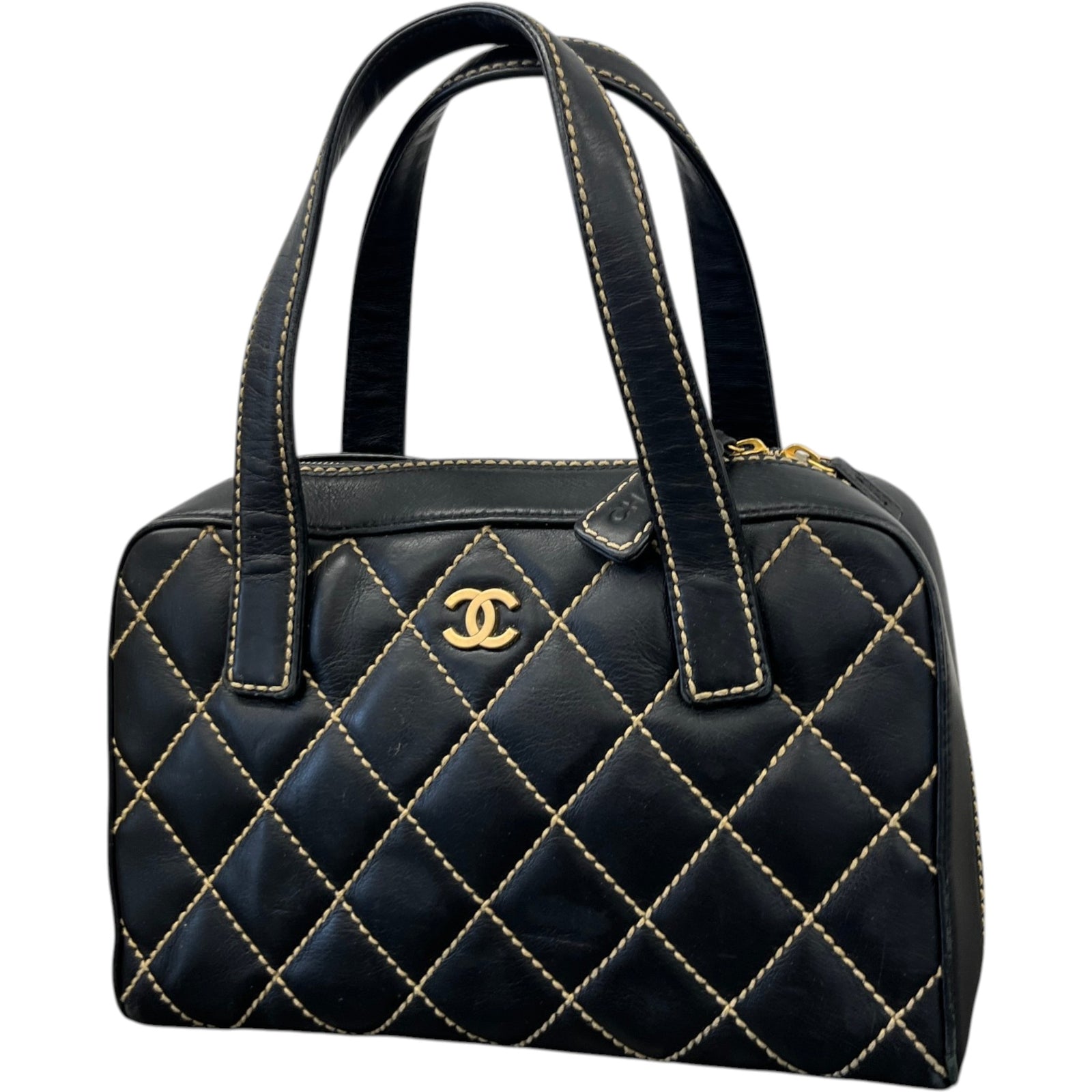Women's Wild Stitch Bowler Bag Black - Photo 5