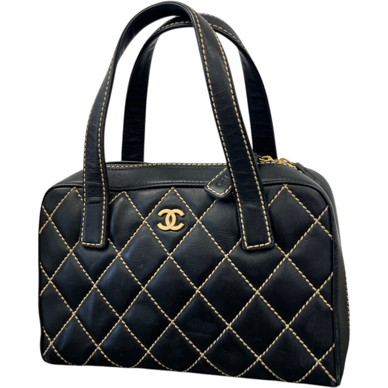 Women's Wild Stitch Bowler Bag Black