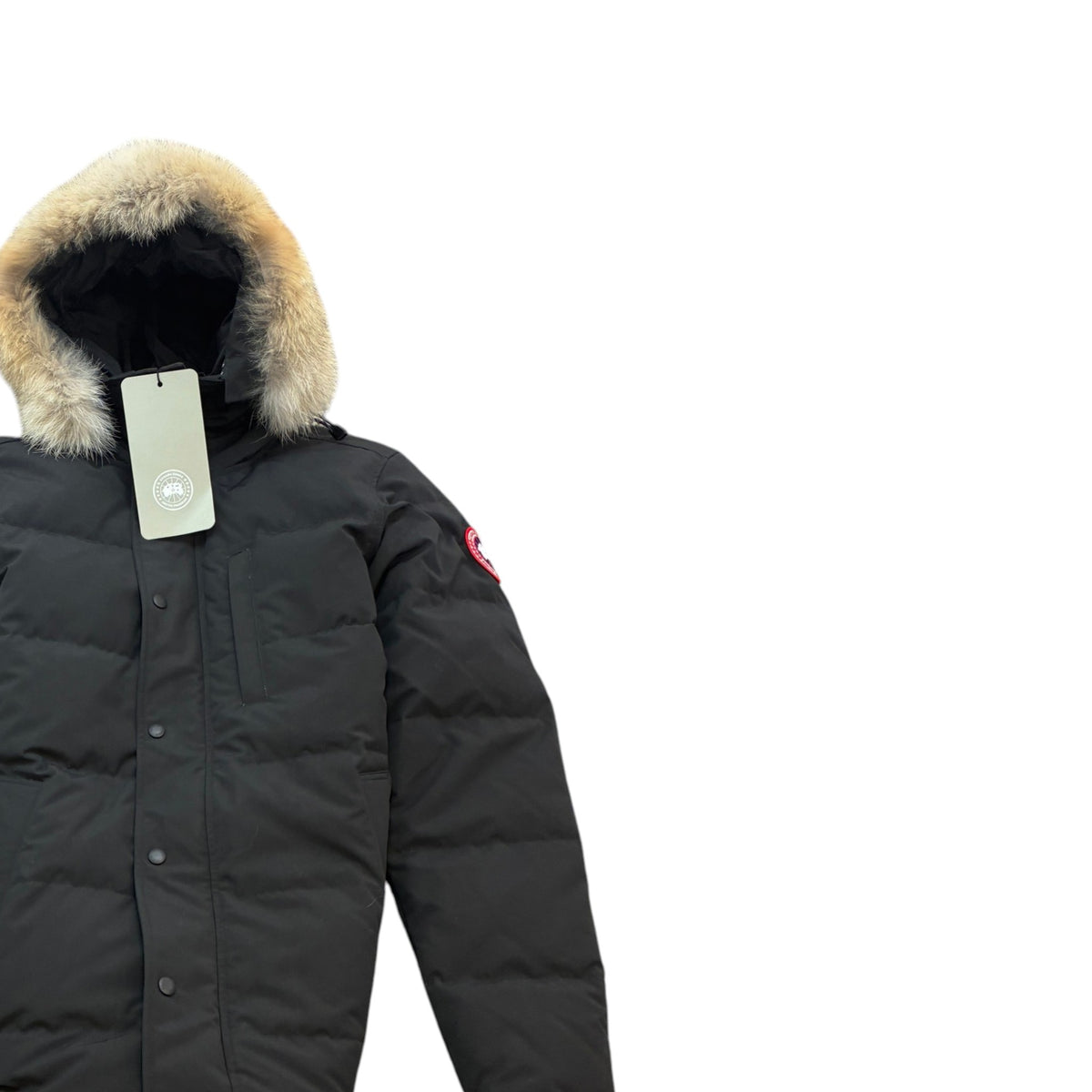Men's Carson Parka Down Jacket Black Size M - Photo 3