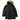 Men's Fur-Trimmed Carson Down Jacket Black Size XXL