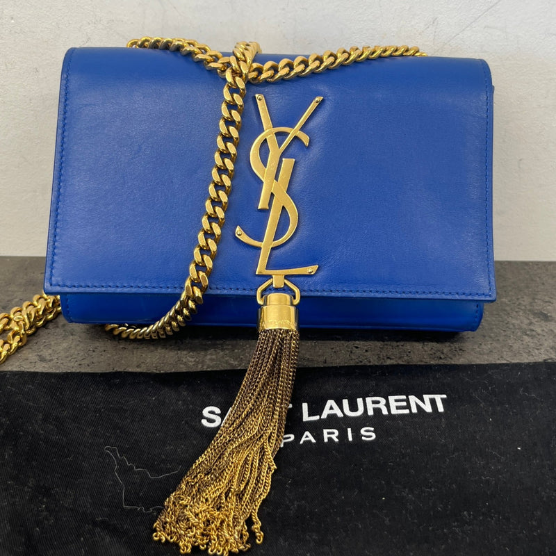 Women's Small Kate Tassel Bag Blue