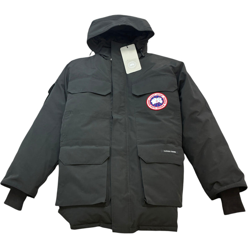 Men's Expedition Parka Down Jacket Black Size M