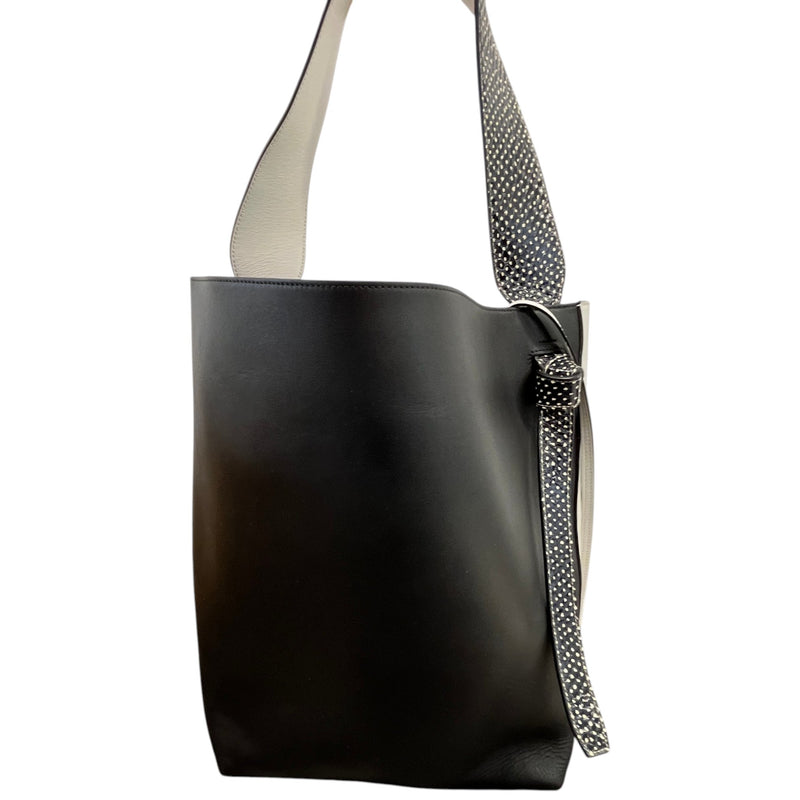 Women's Twisted Cadas Handbag Black