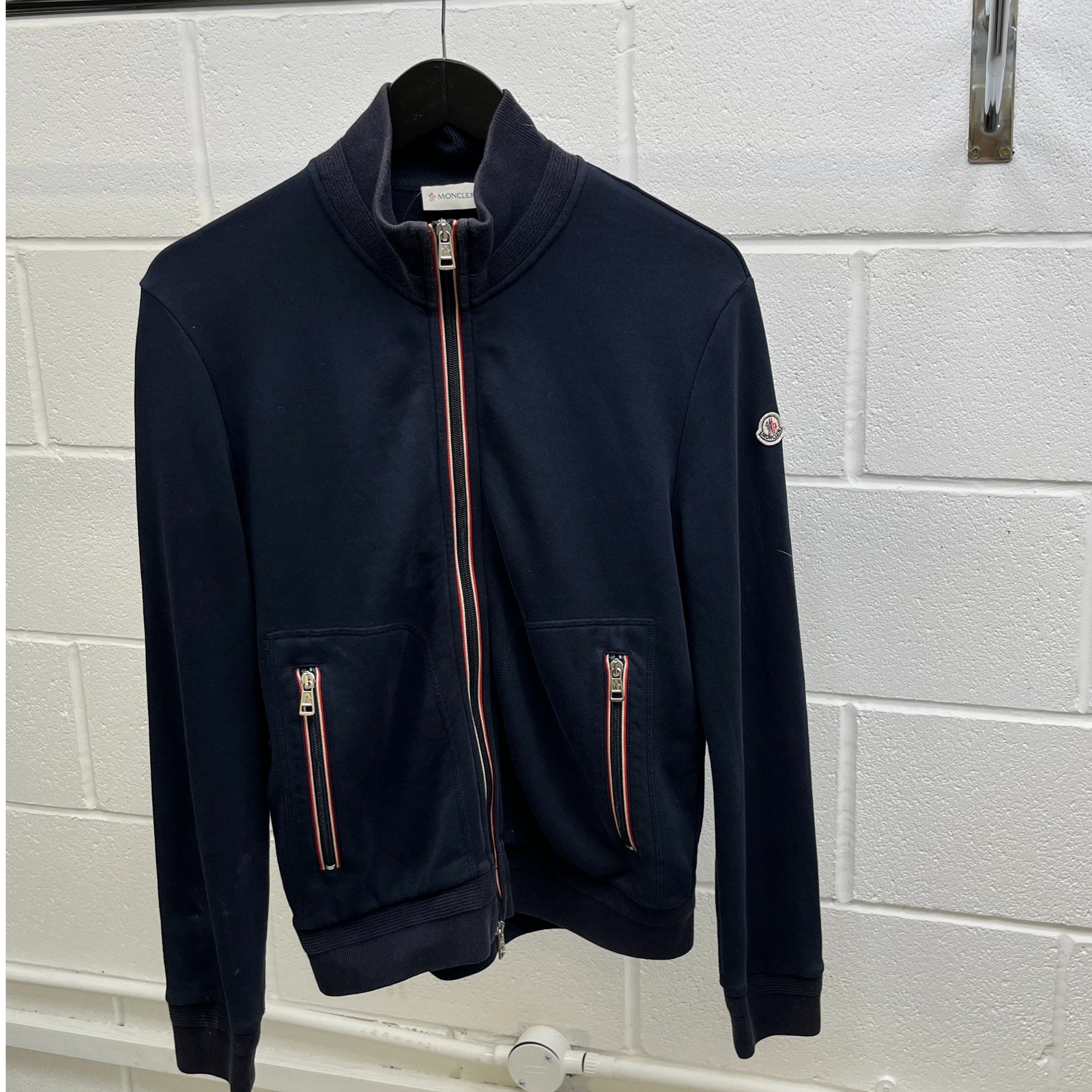Men's Maglia Track Jacket Navy Size M - Photo 9