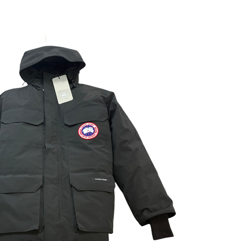 Men's Expedition Parka Down Jacket Black Size M