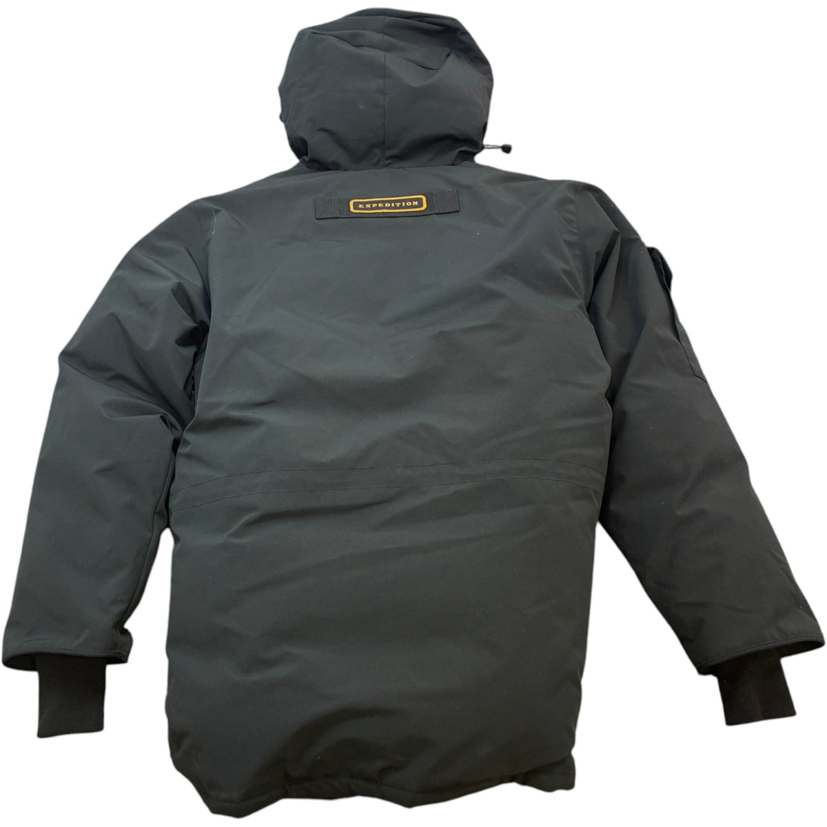 Men's Expedition Parka Down Jacket Black Size M - Photo 2