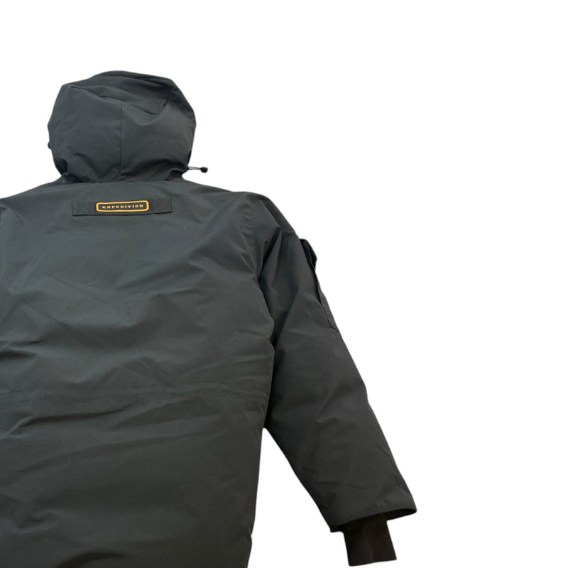 Men's Expedition Parka Down Jacket Black Size M