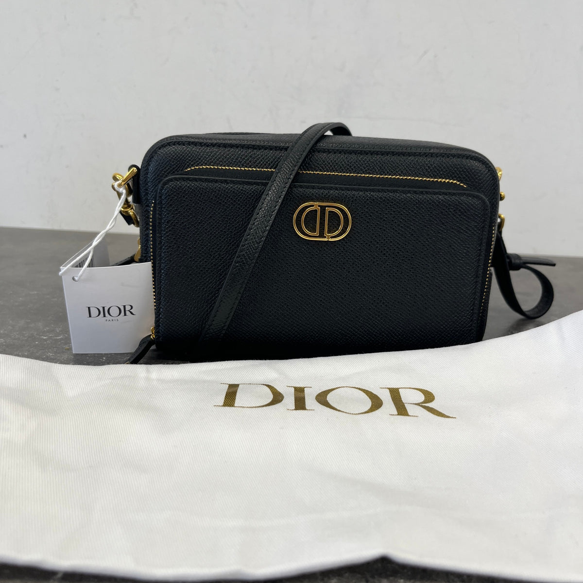 Women's Caro Double Pouch Crossbody Bag Black - Photo 16