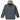 Men's Checkered Zip Up Jacket Grey Size XL