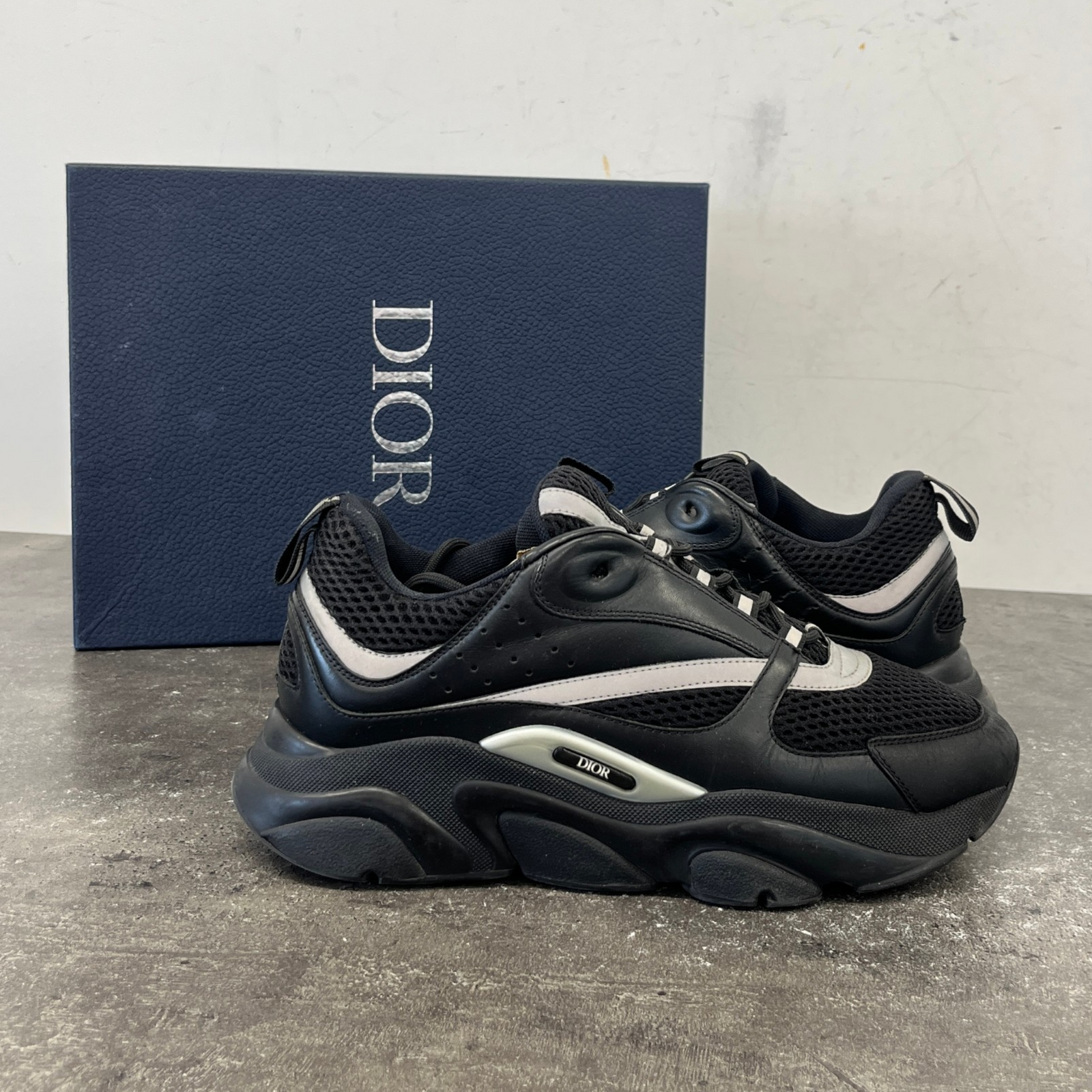 Men's B22 Low Trainers Black Size UK 7 / EU 41 - Photo 13