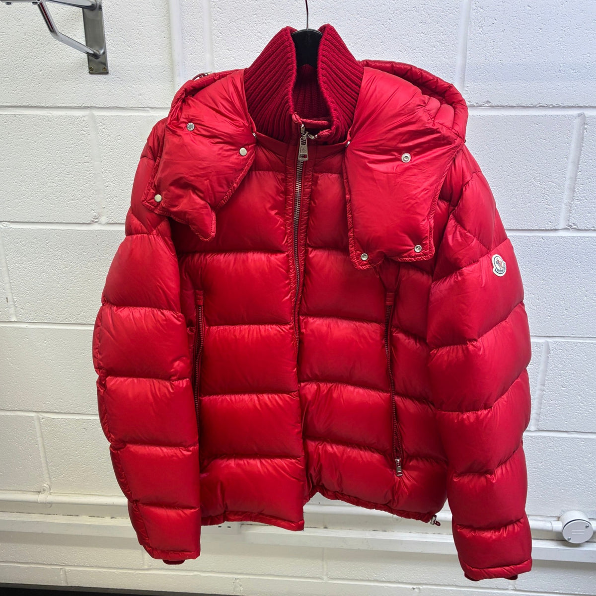 Men's Pascal Down Jacket Red Size 7 / 4XL - Photo 9