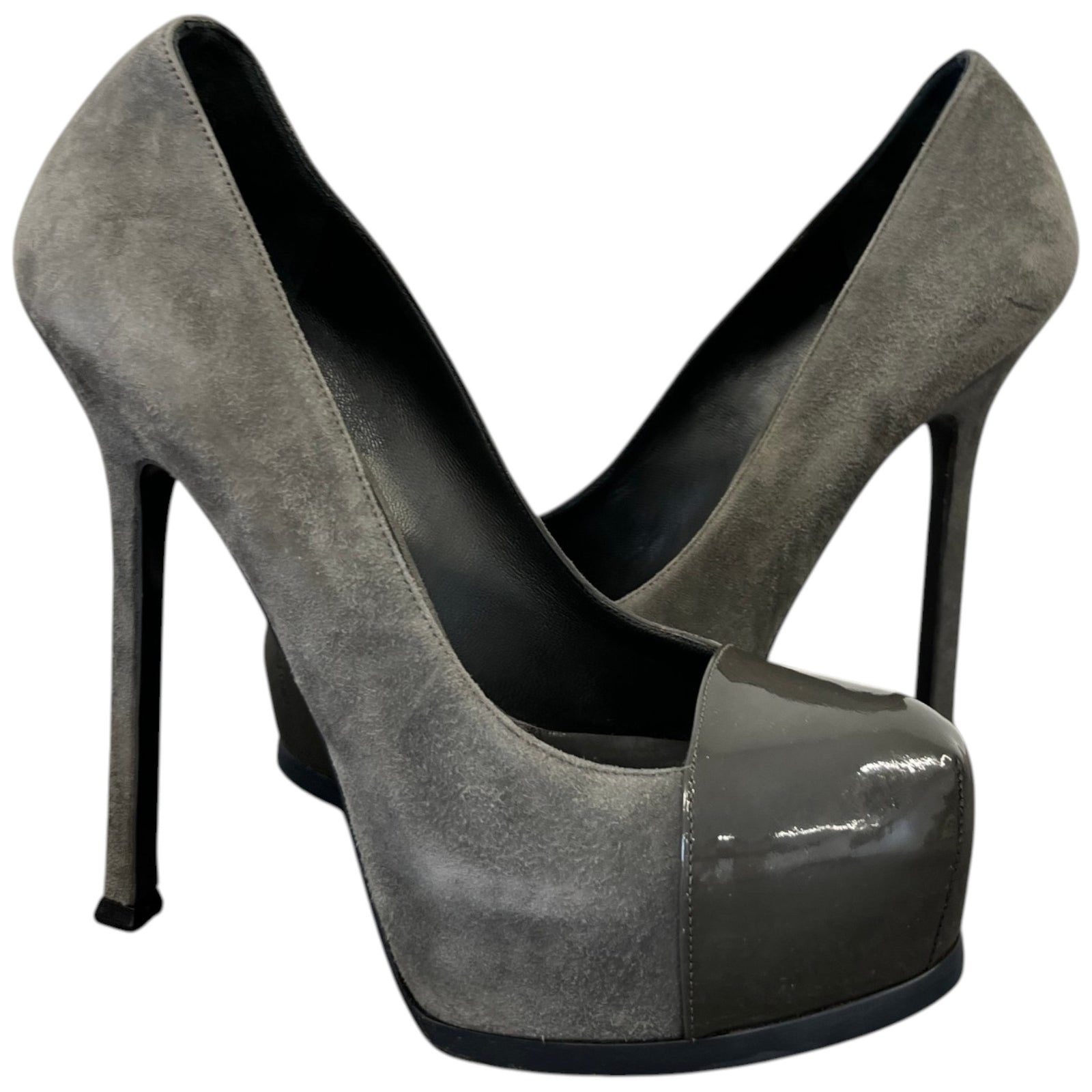 Women's Tribtoo Platform Heels Khaki Size EU 38 / UK 5 - Photo 3