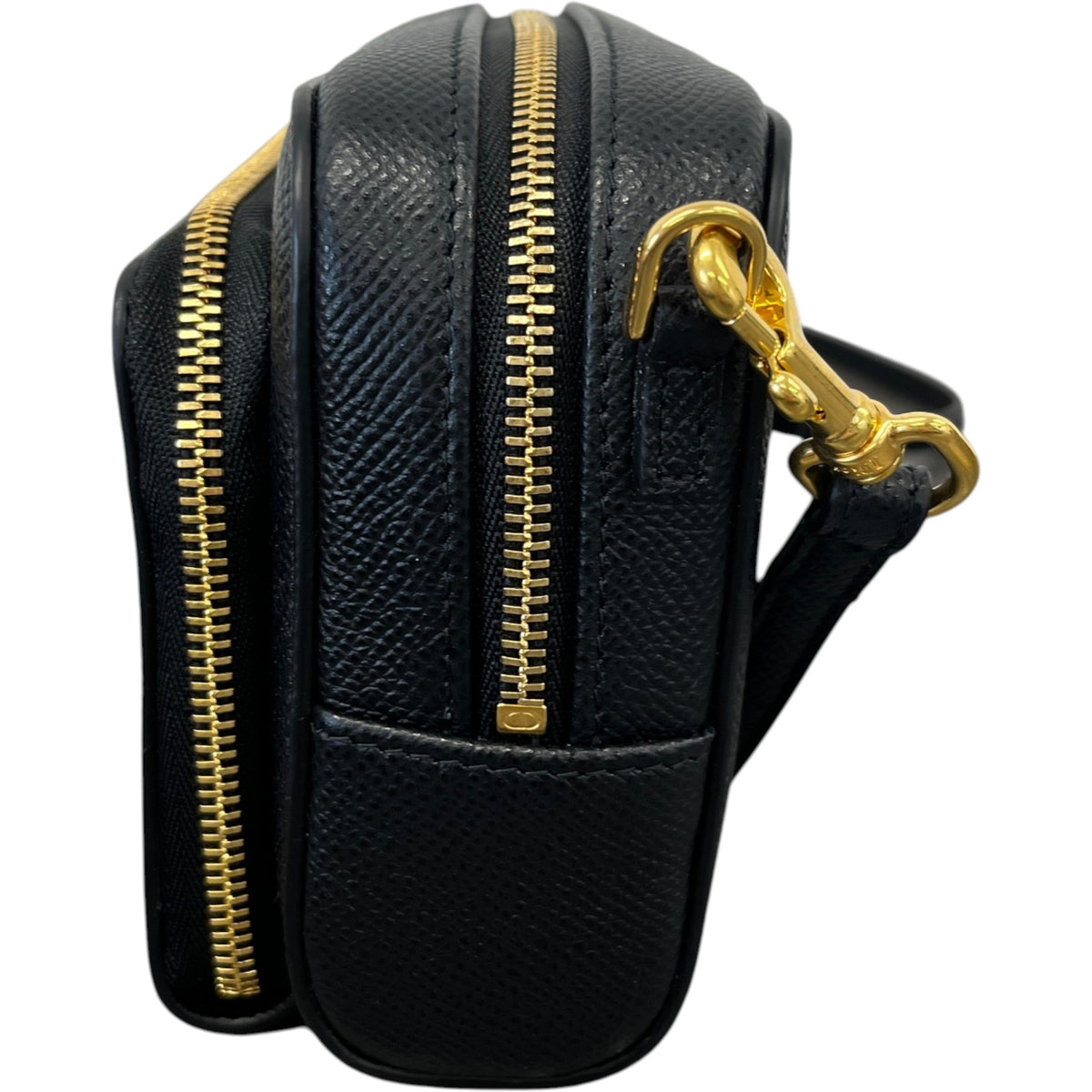 Women's Caro Double Pouch Crossbody Bag Black - Photo 9