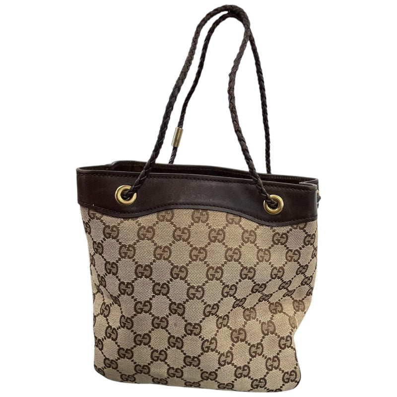 Women's GG Canvas Tote Handbag Beige