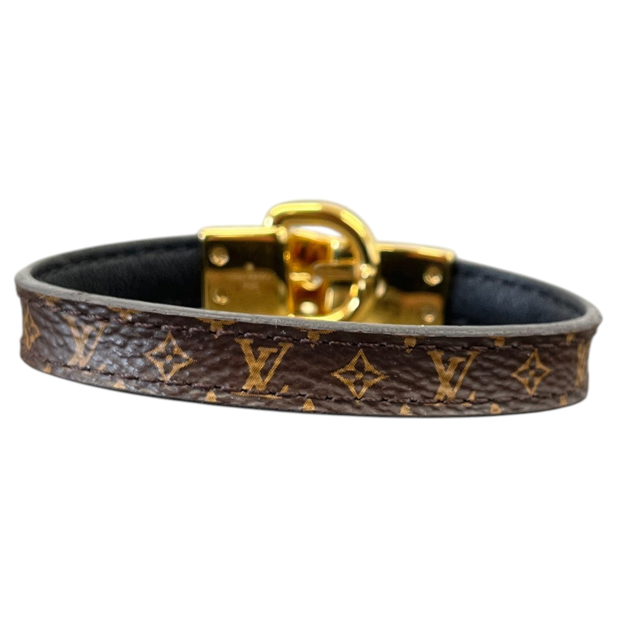 Women's Monogram Fasten Your LV Bracelet Brown - Photo 2