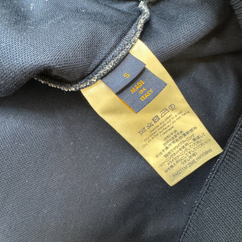 Men's Tapestry Monogram Sweatshirt Blue Size S