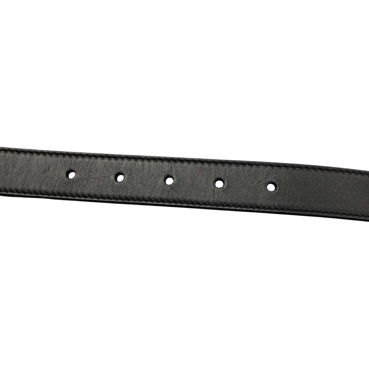 Women's GG Marmont Torchon Belt Black Size W28 - Photo 7