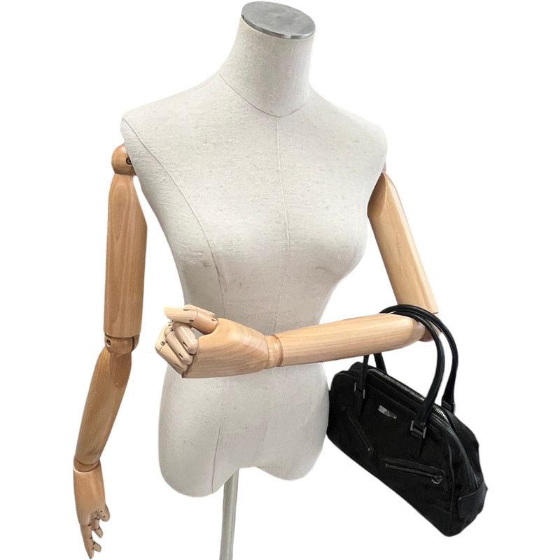 Women's GG Canvas Tote Handbag Black