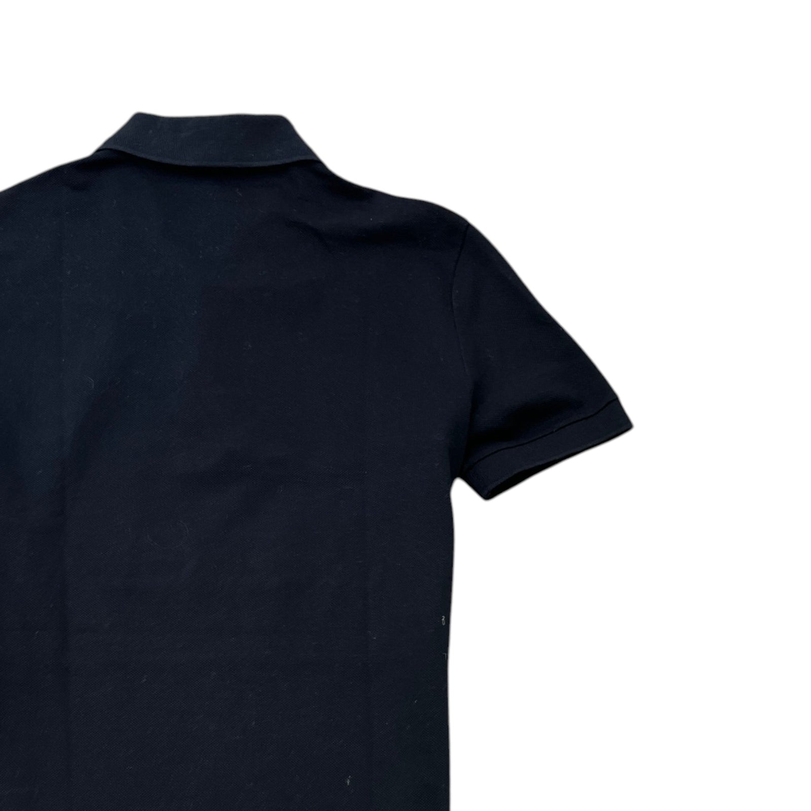 Men's Embroidered Logo Polo Shirt Black Size XS - Photo 4