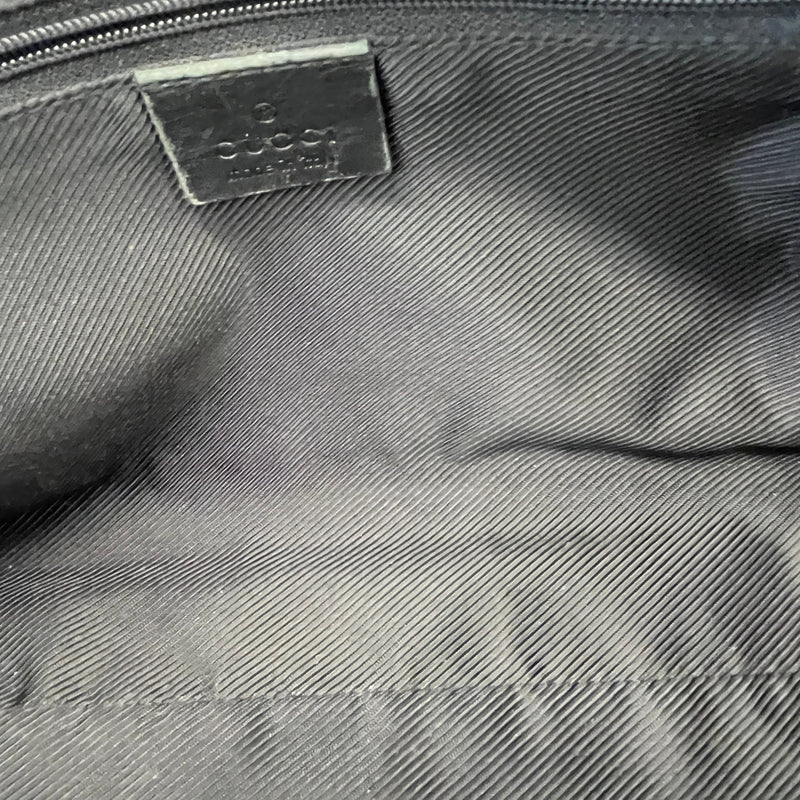 Women's GG Canvas Tote Handbag Black