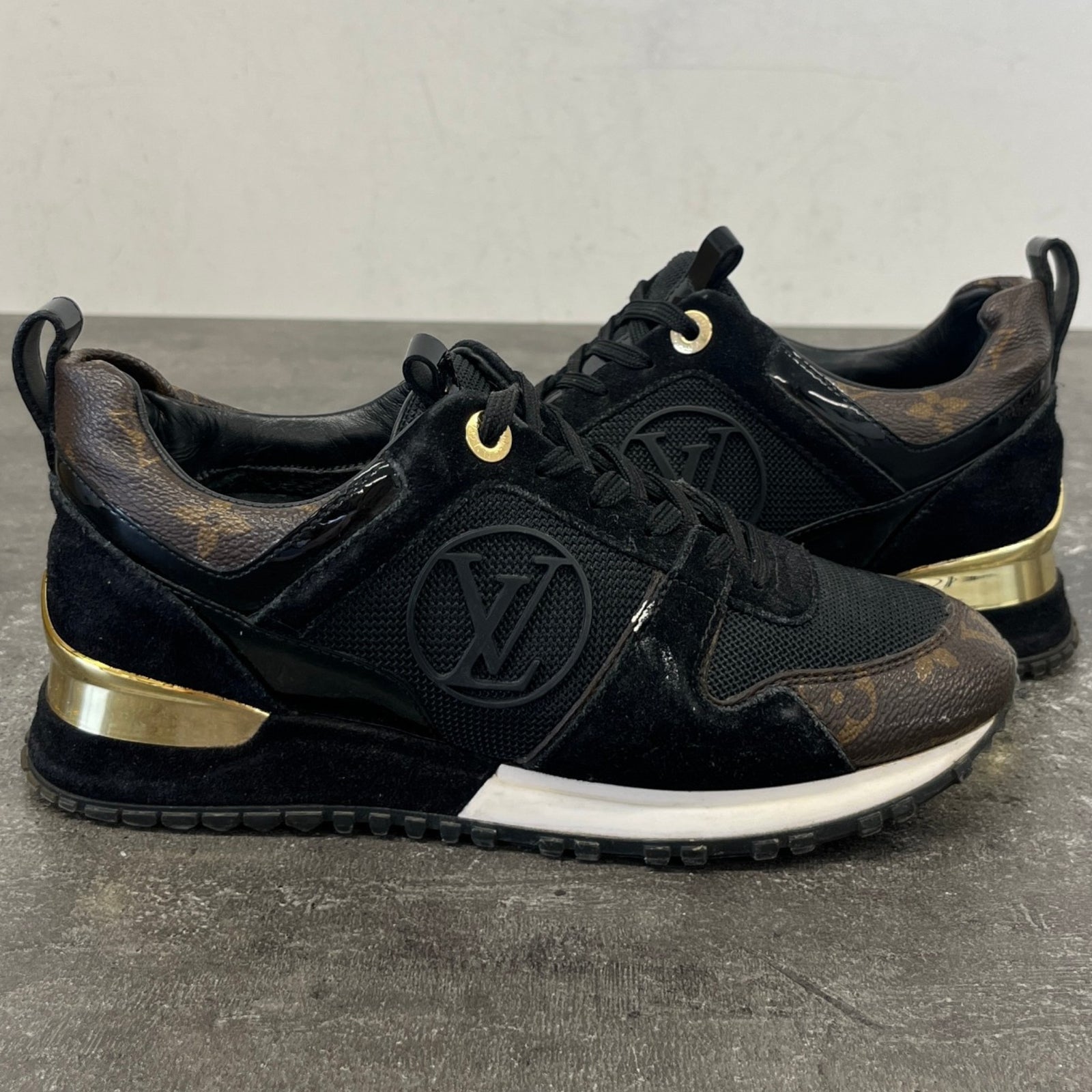 Women's Run Away Low Trainers Black Size UK 2 / EU 35 - Photo 12