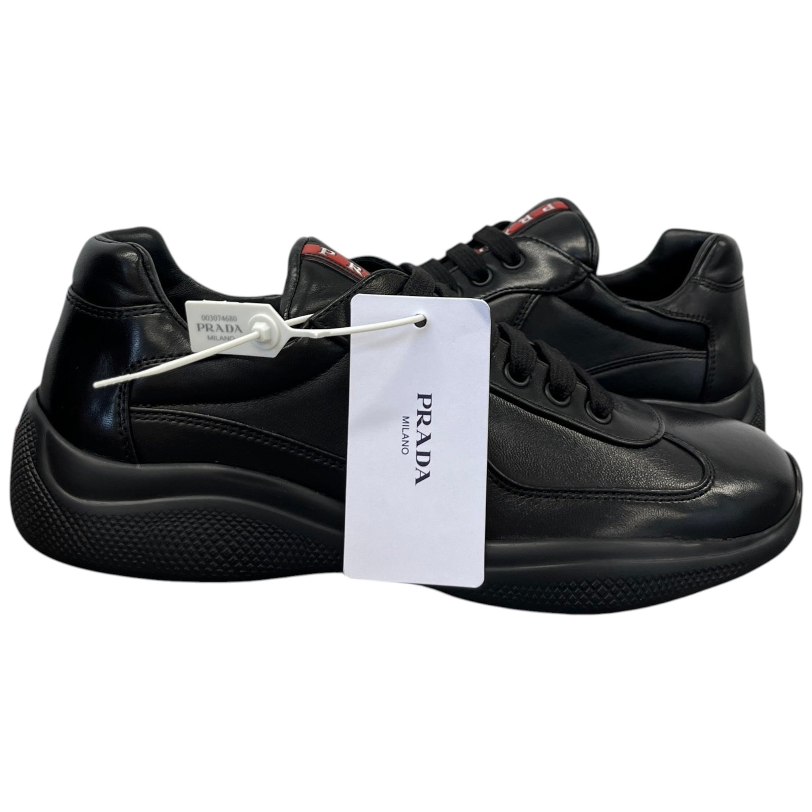 Men's America'S Cup Low Trainers Black Size EU 40.5 / UK 6.5 - Photo 3