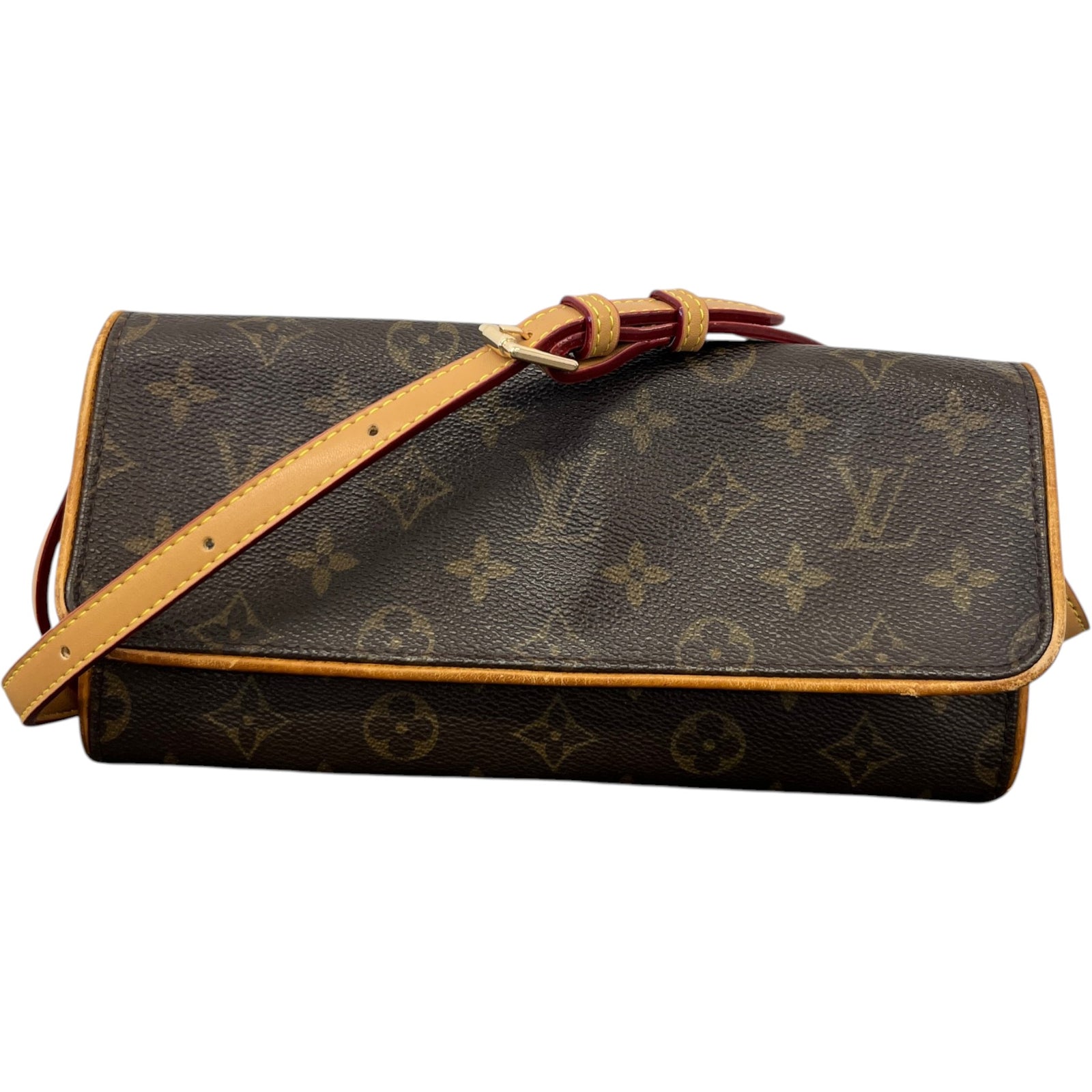 Women's Pochette Twin GM Bag Brown - Photo 1