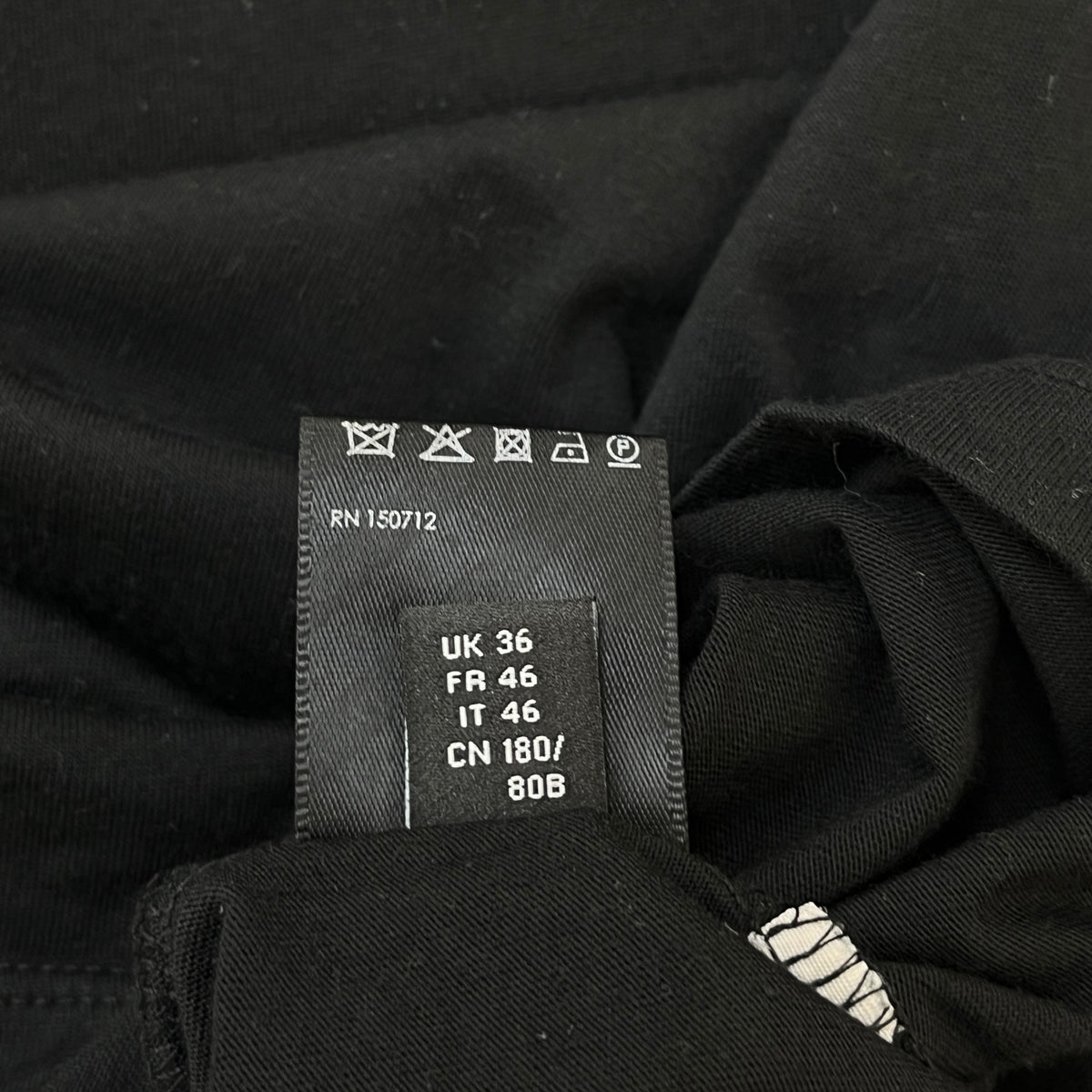 Men's Core Logo T-Shirt Black Size S - Photo 7