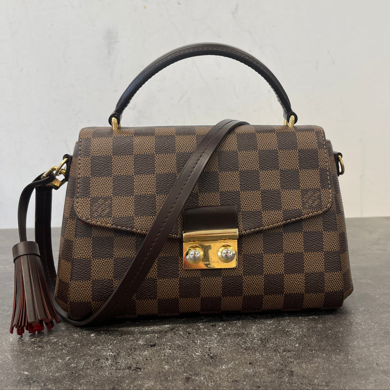 Women's Damier Edene Croisette Bag Brown