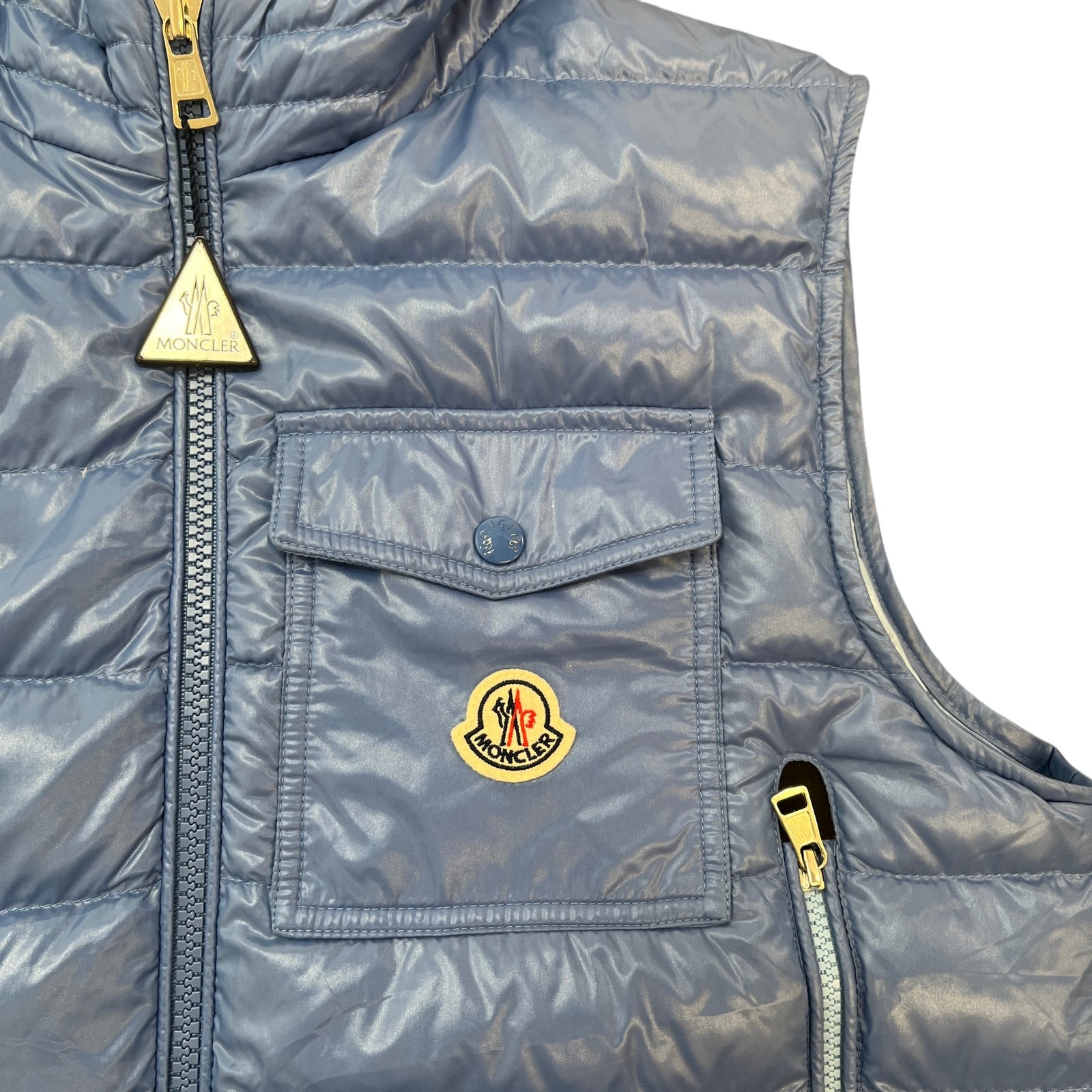Men's Ragot Gilet Blue Size 4 / XL - Photo 6
