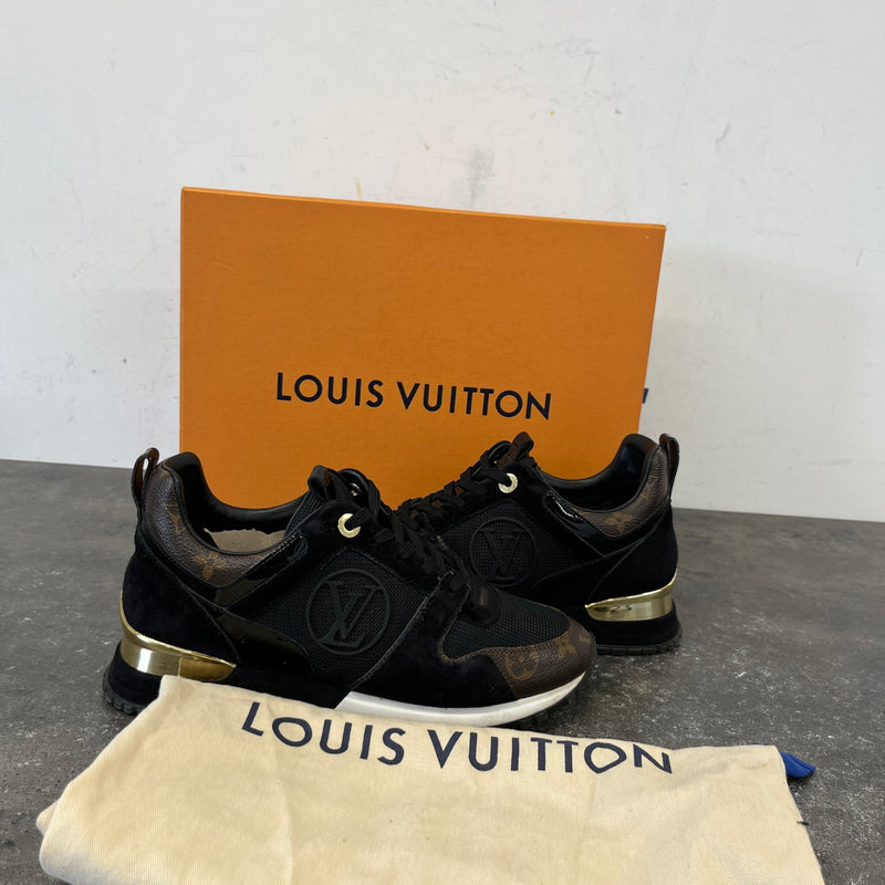 Women's Run Away Low Trainers Black Size UK 4 / EU 37