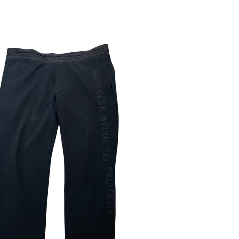 Men's Born To Protect Sweat Joggers Black Size L