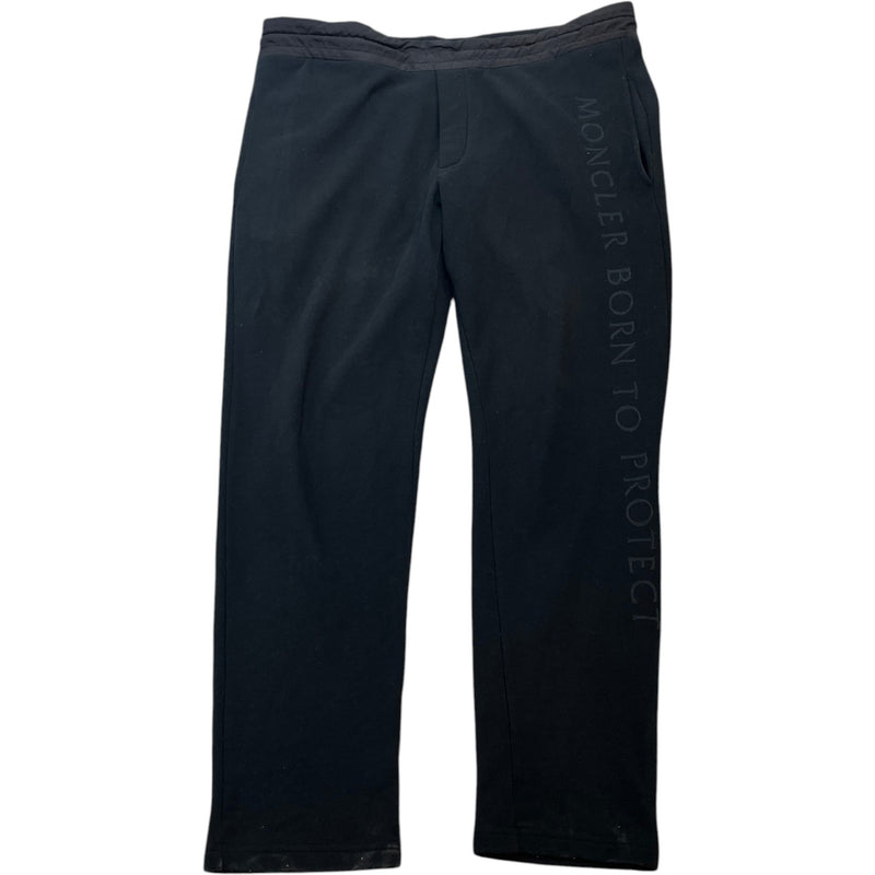 Men's Born To Protect Sweat Joggers Black Size L
